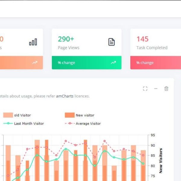 Adminty HTML Dashboard