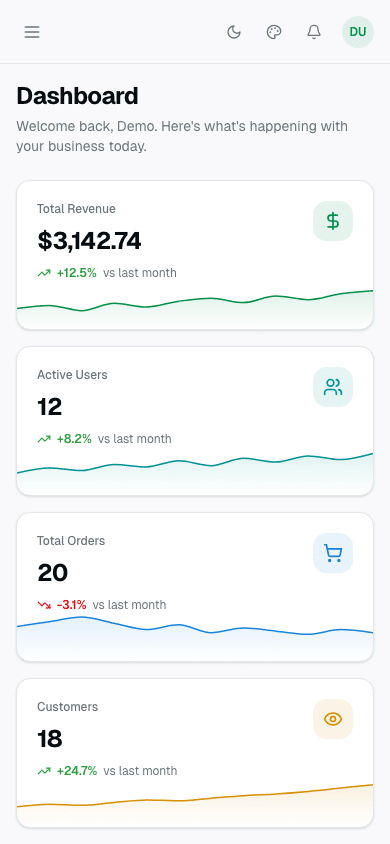 Apex Dashboard Laravel