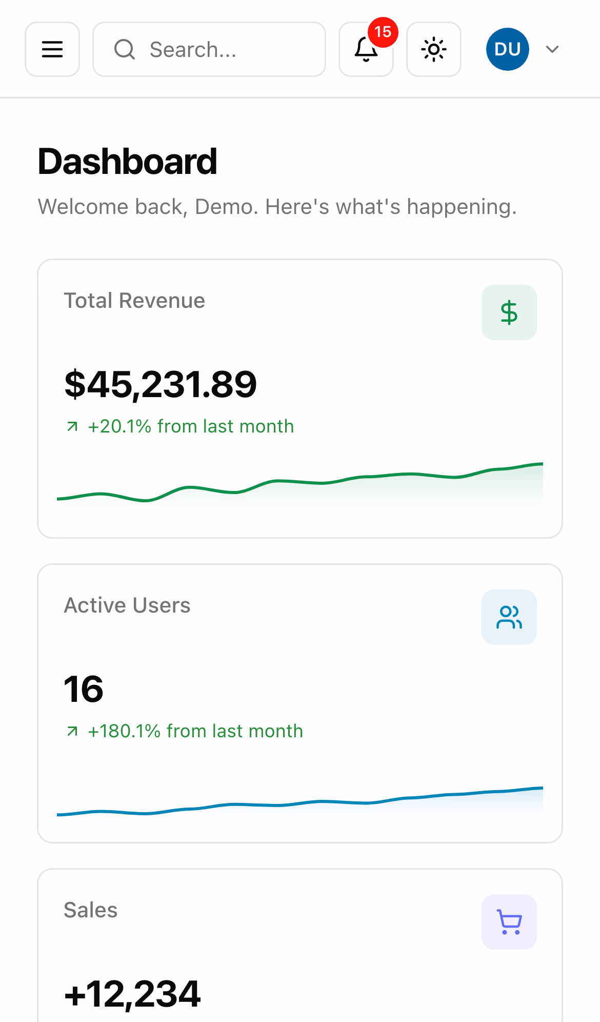 Zenith Dashboard — Django Edition