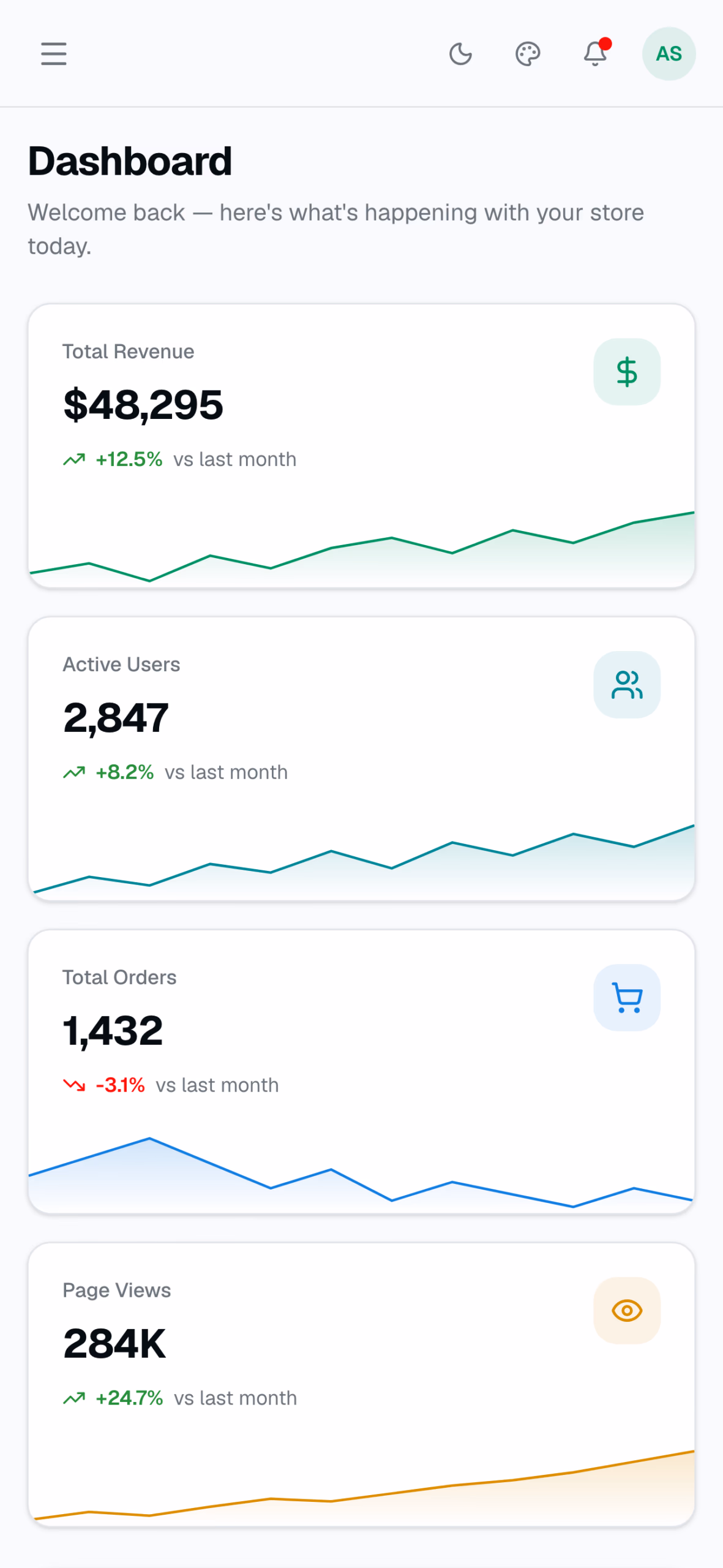 Apex Dashboard — Svelte Edition